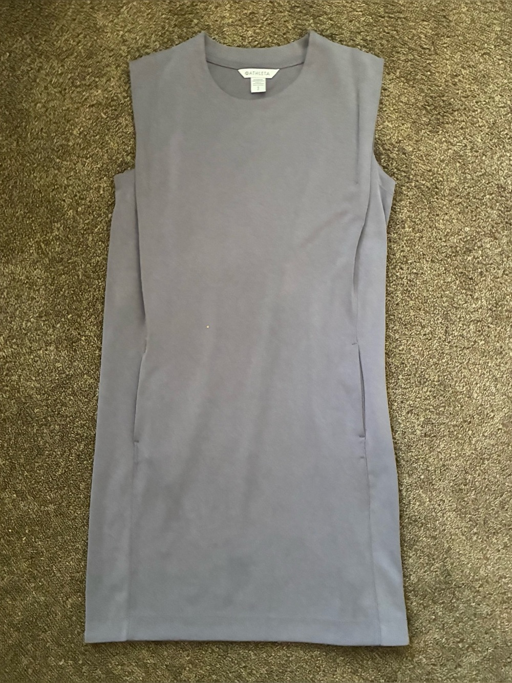 Athleta Seasoft Tank Dress, Size Small, Dusk Violet